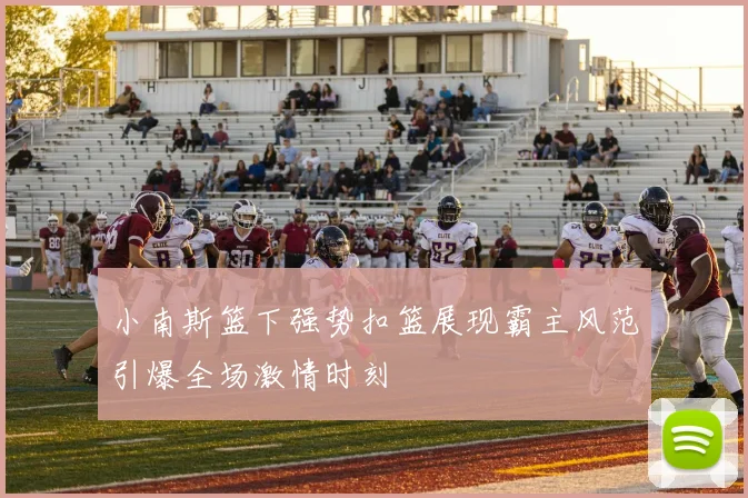 小南斯篮下强势扣篮展现霸主风范引爆全场激情时刻