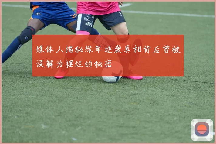 媒体人揭秘绿军逆袭真相背后曾被误解为摆烂的秘密